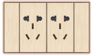 T12-006 二位五孔插座