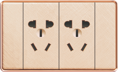 T15-006 二位五孔插座