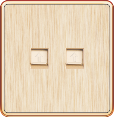 T5-014 二位电话插座