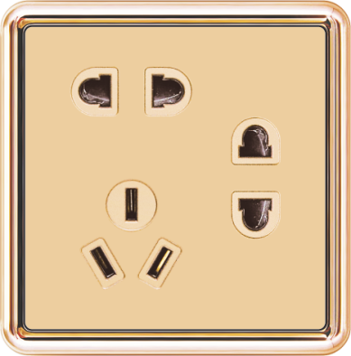 T19-008 二二三极插座