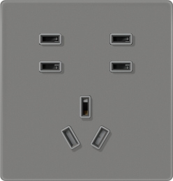 L9-015 二二三极插座