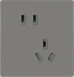 L9-014 错位二三极插座