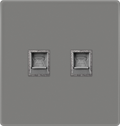 L9-025 二位电脑插座