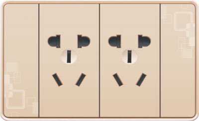 T14-006 二位五孔插座