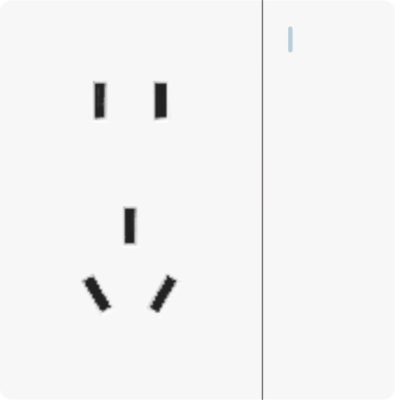 L12-018 一开二三极插座