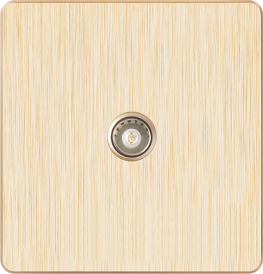 T1-012 一位电视插座